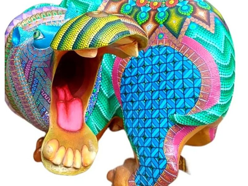 Alebrije Hipopótamo México 
