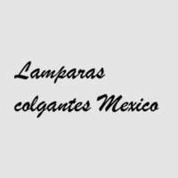 Lamparas colgantes Mexico