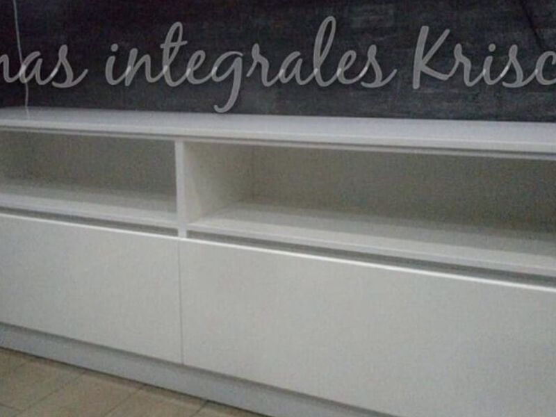 Mueble de TV Blanco México