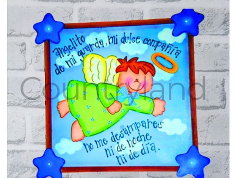 Cuadro Decorativo Ángel Guarda CDMX