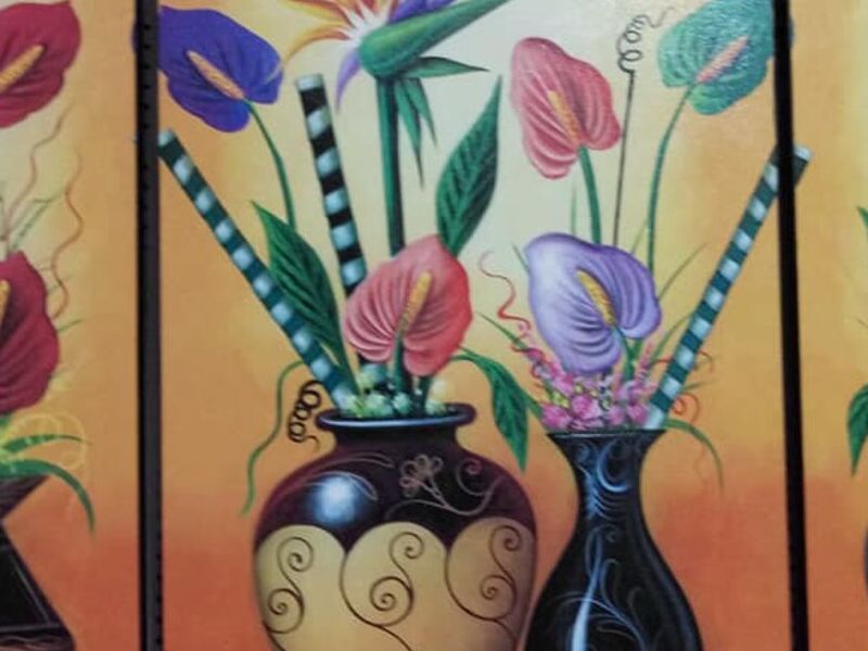 Cuadros Decorativos Floreros CDMX