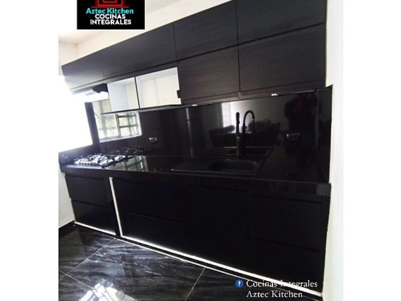 cocina integral color negro Veracruz