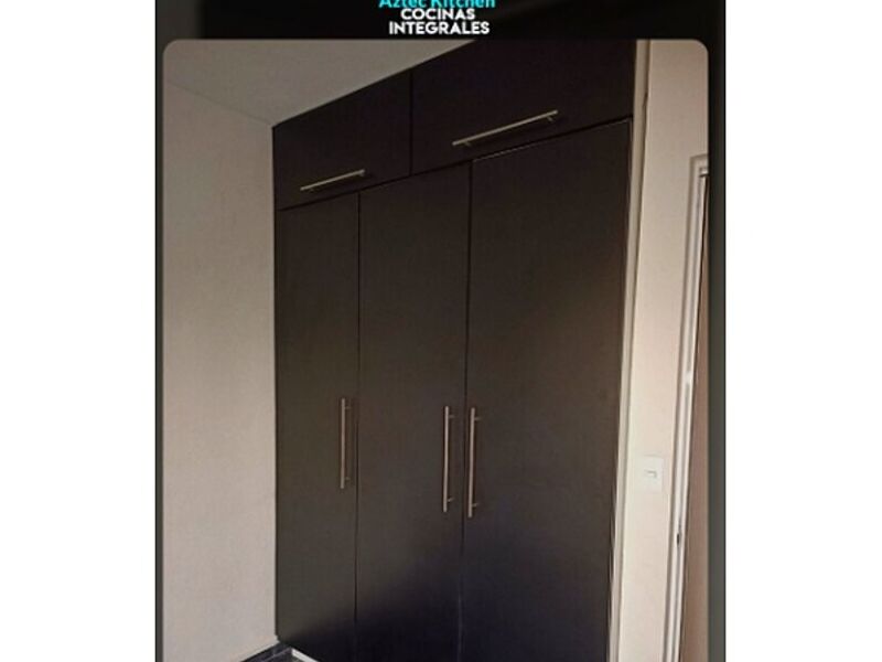 closet en melamina color Negro Veracruz