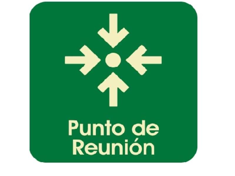 Señal punto de reunión México