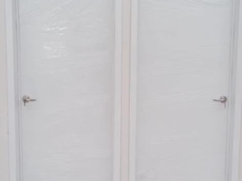 Puerta Blanca Chapa Palanca Durango