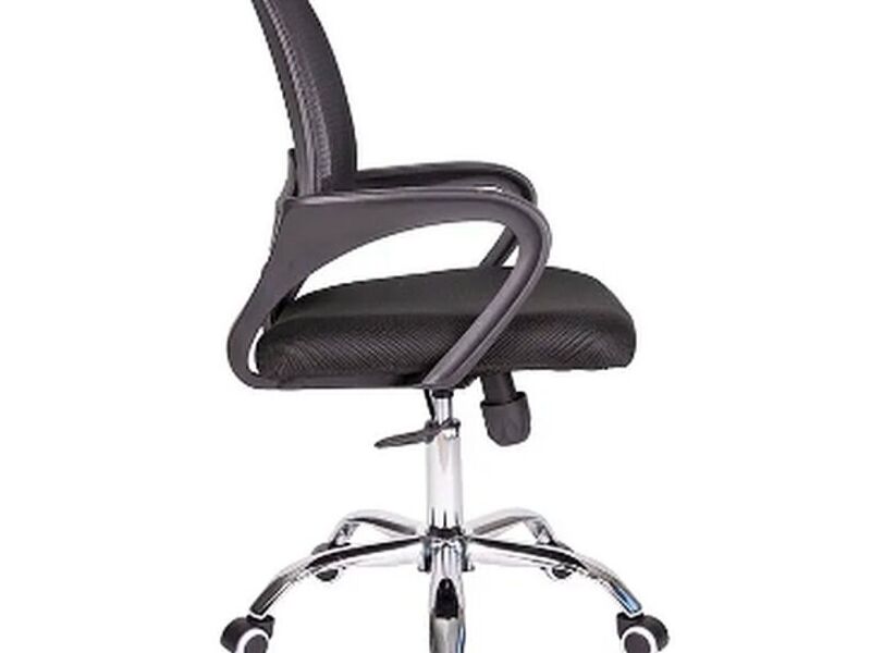SILLA SECRETARIAL CON BRAZOS MALLA BARI 