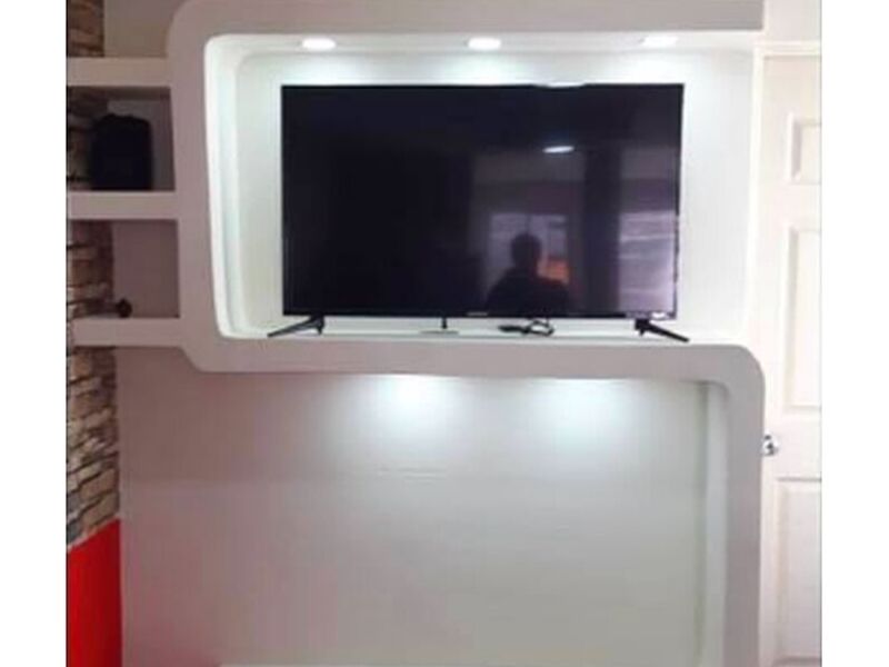 Mueble para Televisión de Yeso México