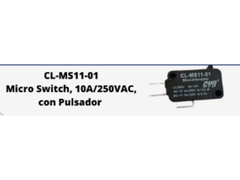 Interruptor Micro Switch México 