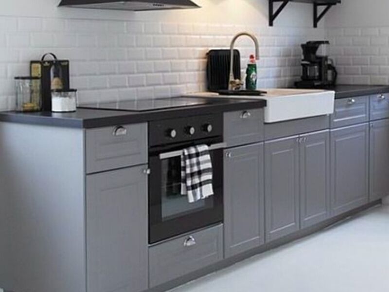 Mueble de Cocina Gris México