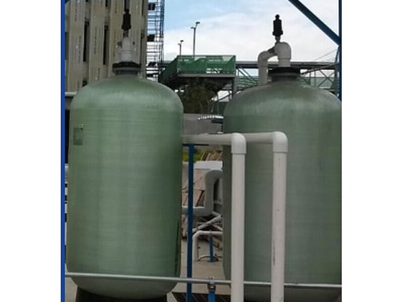Construcción de planta de tratamiento de agua 