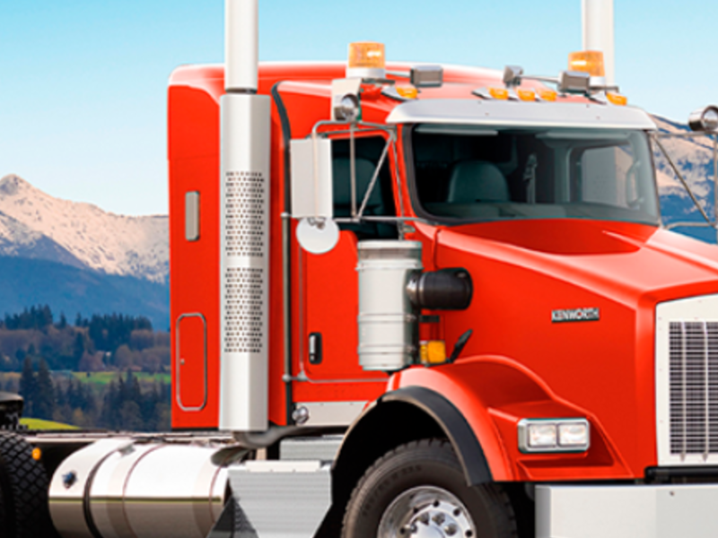 Camión Kenworth T800 Sinaloa