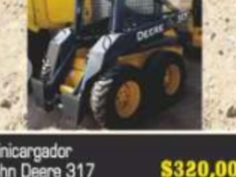 Minicargador John Deere 317 Nuevo León