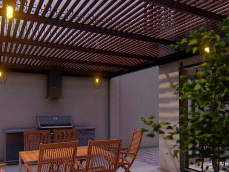 Pérgola terraza México