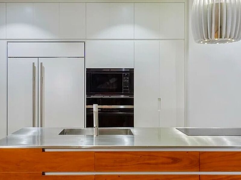 Cocina Integral acero inoxidable Mérida