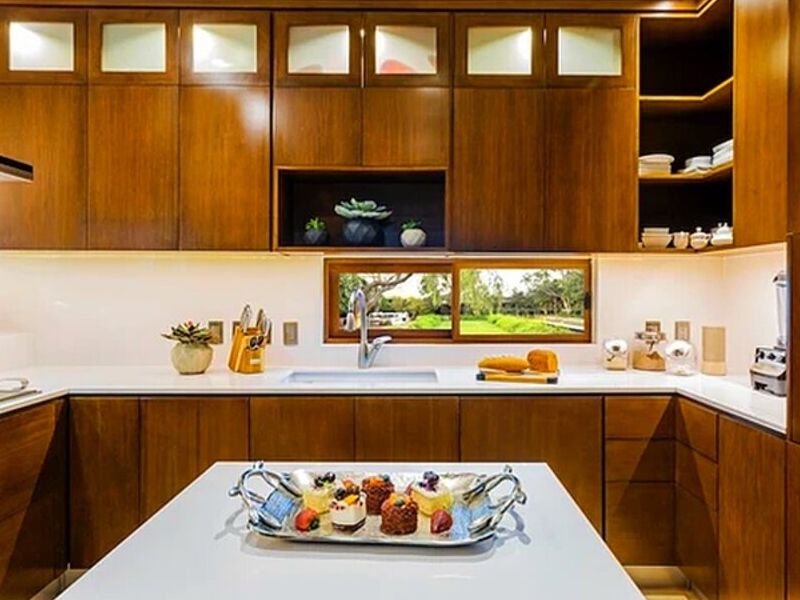 Cocina Integral nogal Mérida