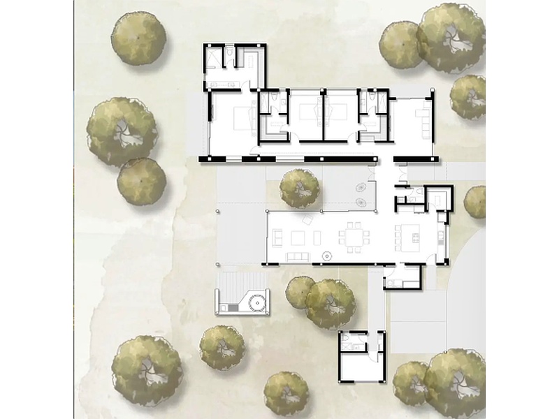 Diseño plano de casas Mexico