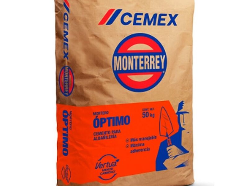 Cemento Mortero Óptimo méxico