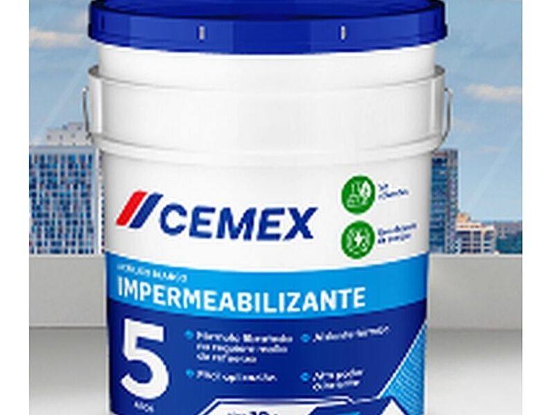Impermeabilizante Acrílico Blanco méxico