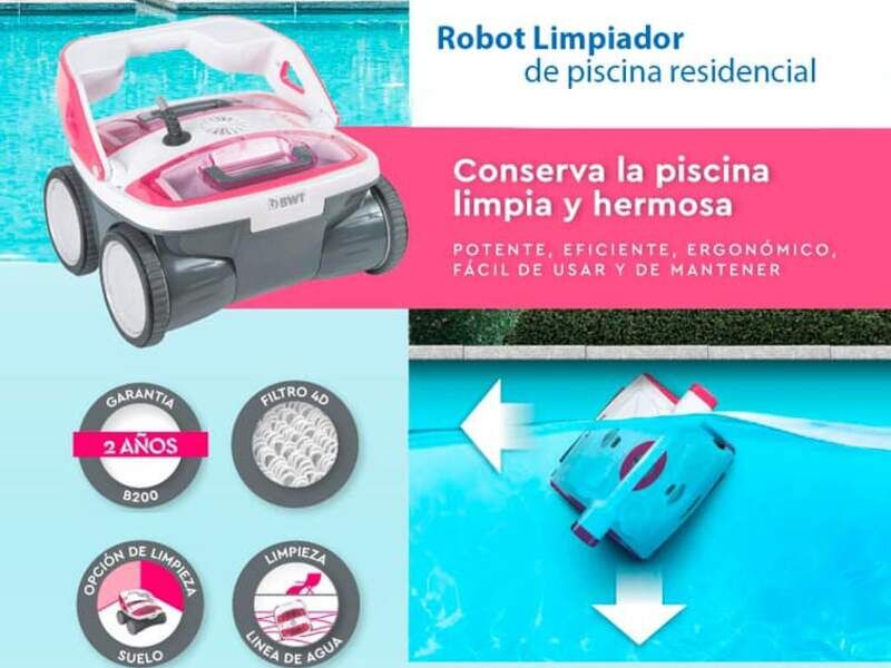 Robot Limpiador Accesorios Albercas México