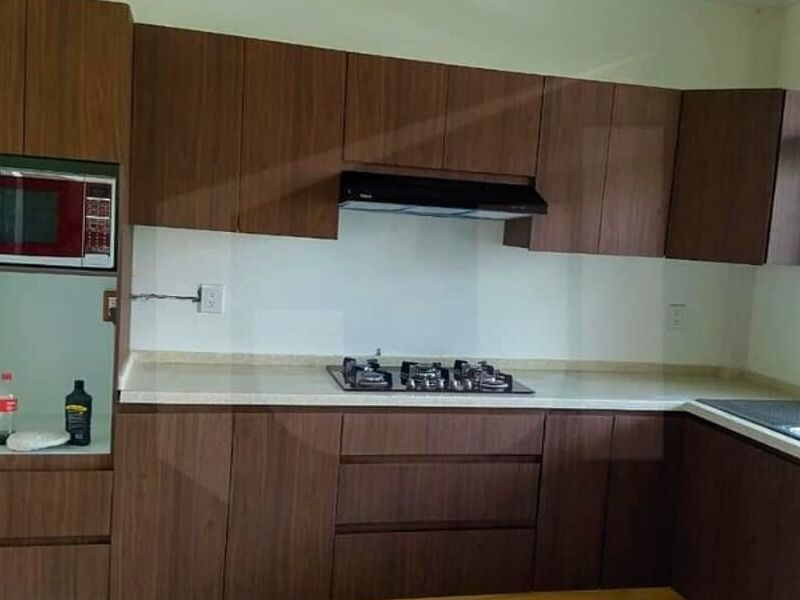 cocina MDF caramel México