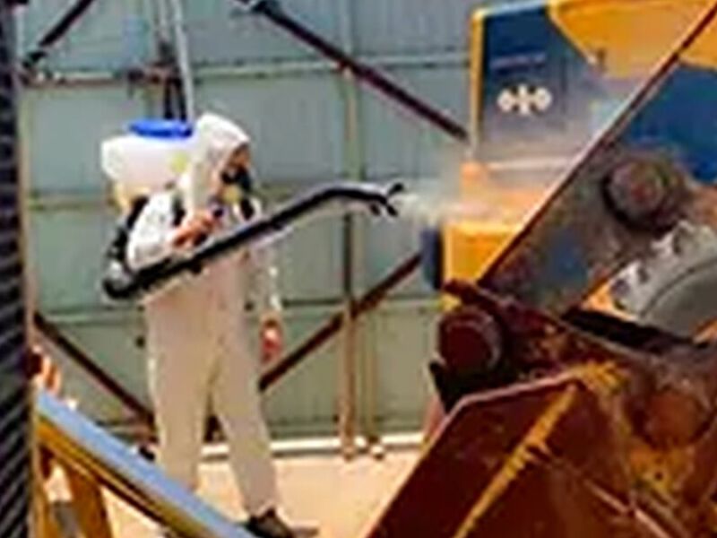 Desinfeccion yfumigacion en verasa maquinaria