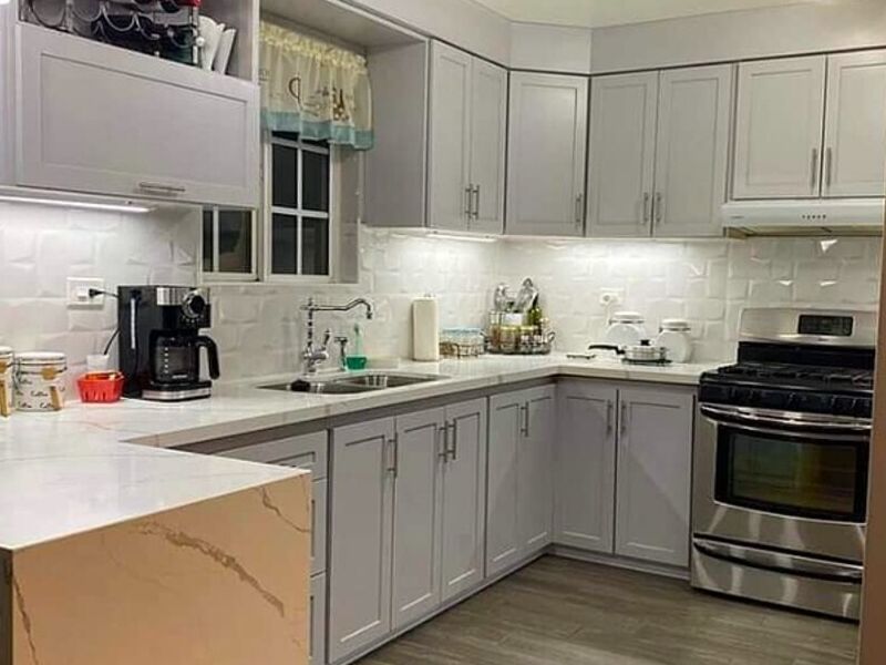 cocina diseño blanco Tijuana