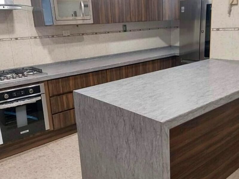 cocina encimera granito México