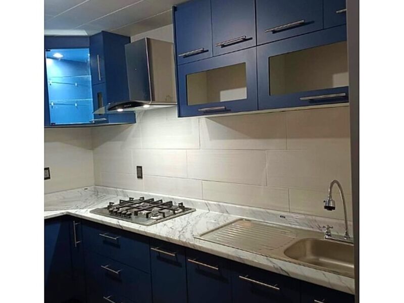 cocina azul mate México