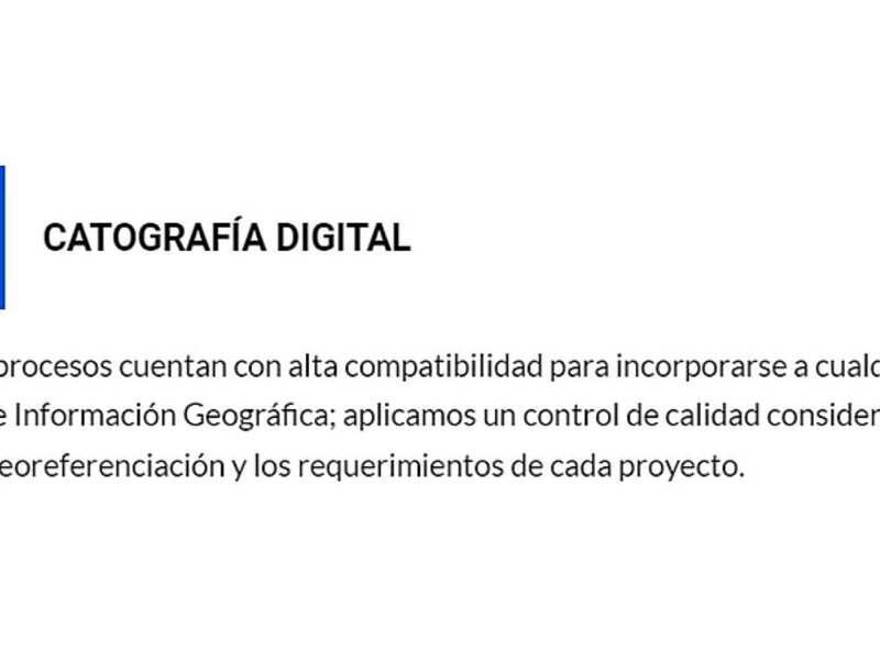 CATOGRAFÍA DIGITAL MÉRIDA 