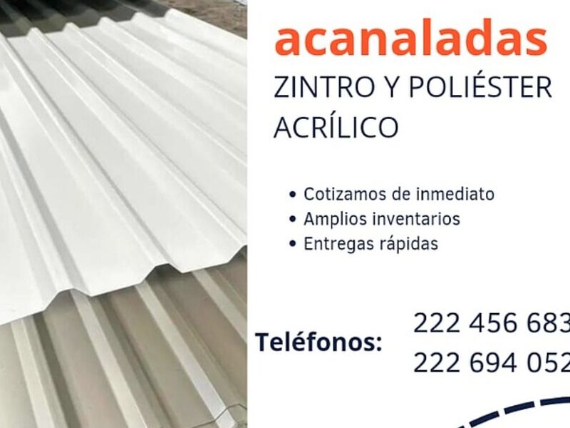Lámina acanalada zintro México