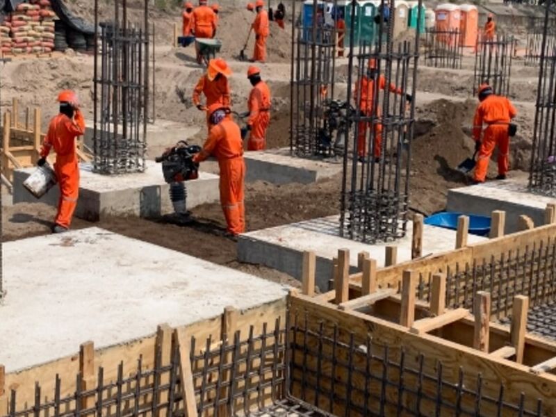 Construcción de infraestructuras Mx 