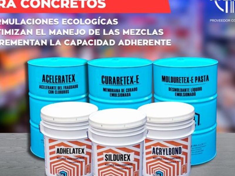 Aditivos y productos para concreto Coahuila 