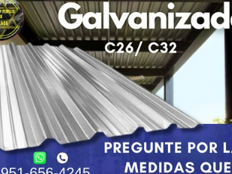 Lámina galvanizada C23 México