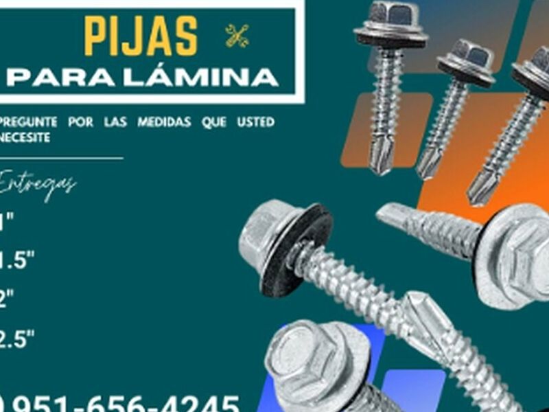 Pijas para láminas México