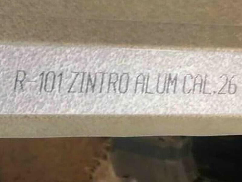 Lámina zintro Alum México