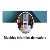 Muebles infantiles de madera