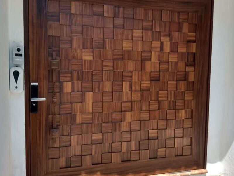 Puerta de madera México
