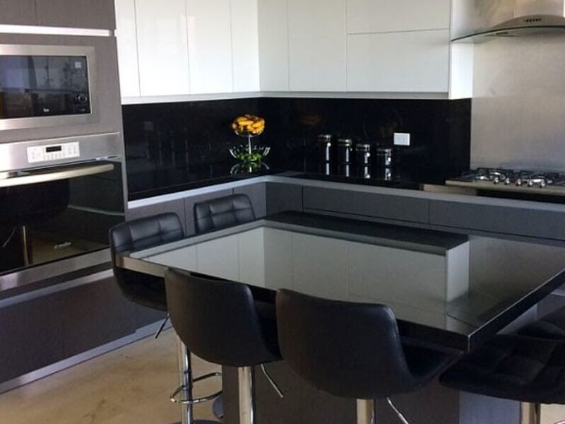 Cocina moderna gris México