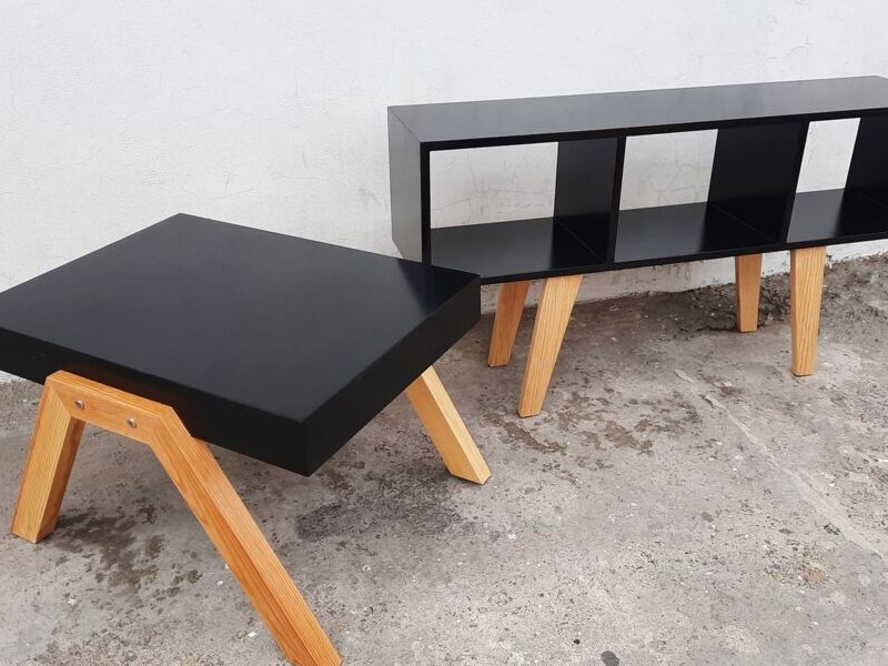 Rack clásico y mesa de centro México
