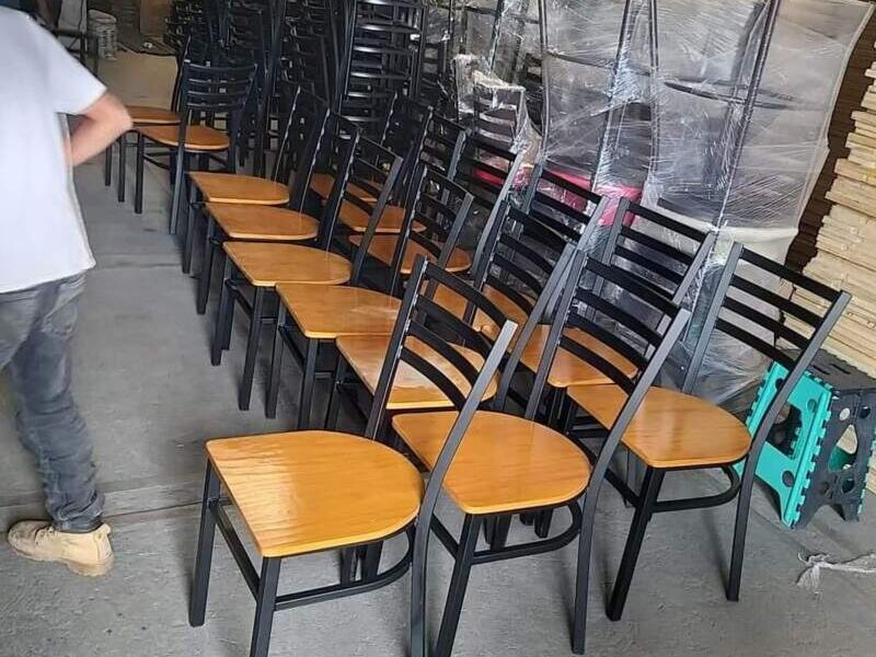 Silla Madera y Metal México