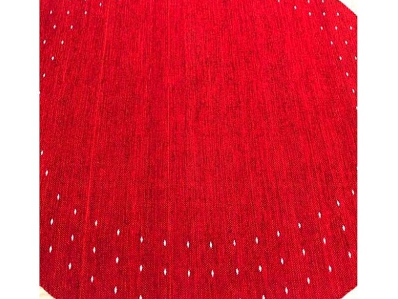 Tapete Circular rojo México 