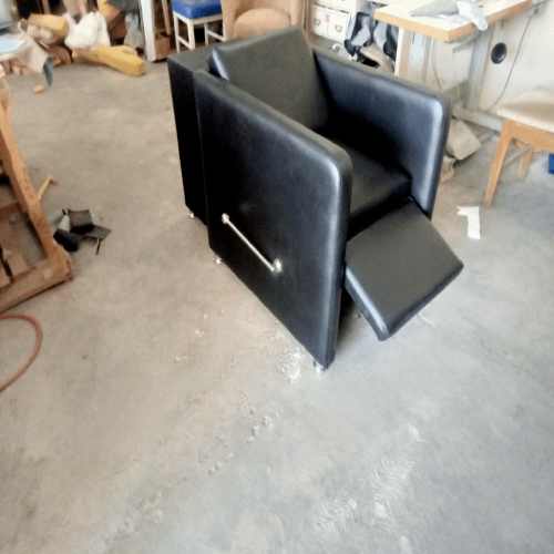 Silla reclinable de peluquería