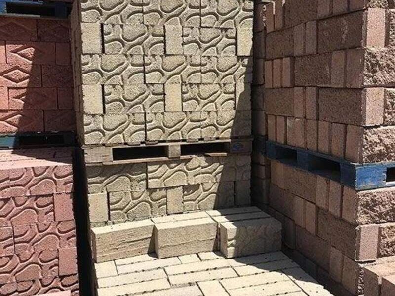 Bloque decorado con figuras