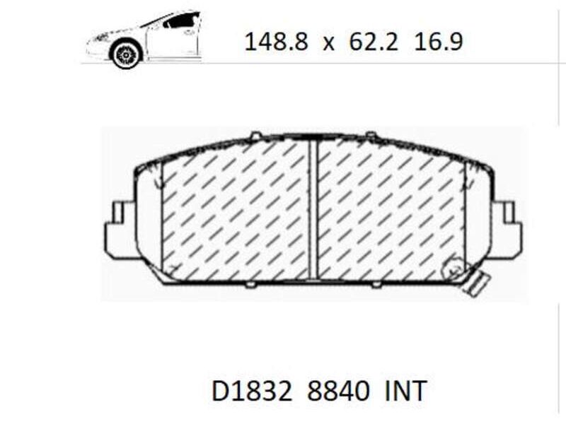 Balatas ILX ACURA Modelo: 2015 - 18 México
