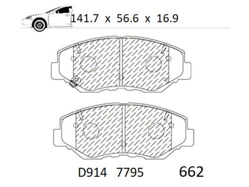 Balatas ILX 2.0 L4 1.5L & 2.0L México