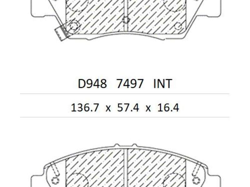 Balatas ILX HIBRIDO ACURA Modelo: 2013 México