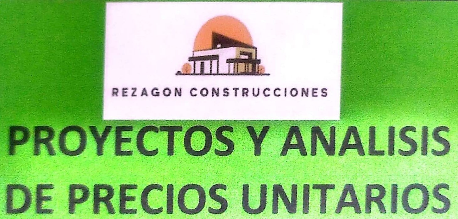 PROYECTOS Y ANALISIS DE PRECIOS UNITARIOS