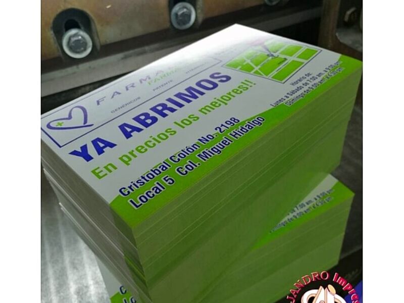 Volantes publicitarios México