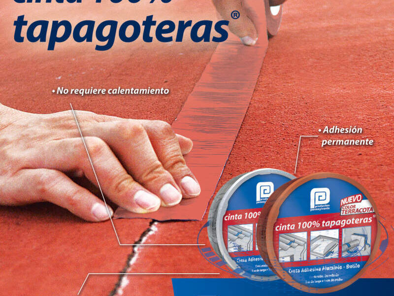 Cinta tapagoteras Puebla Ferrebastones