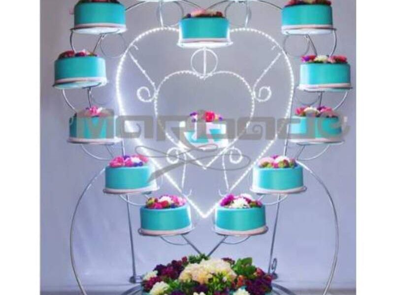 Corazón boris de 15 con luz Mexico
